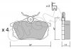 Купити Гальмівні колодки зад. Carisma 95-06/Colt 04-12 (TRW) Mitsubishi Carisma, Volvo S40, V40, Mitsubishi Colt, Space Star, Smart Forfour CIFAM 822-347-0 (фото1) підбір по VIN коду, ціна 644 грн.