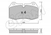 Купити Гальмівні колодки пер. BMW 5(E39)/7(E38) 96-04 (brembo) BMW E31, E38 CIFAM 822-645-0 (фото1) підбір по VIN коду, ціна 1206 грн.