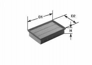 Фильтр воздушный Hyundai Accent CLEAN FILTERS ma3240