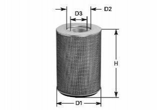 Фильтр воздушный MB207-410D (вставка) Mercedes T1/T2 CLEAN FILTERS ma744