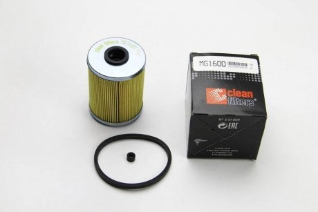 Фильтр топливный Combo 1.7 DI/CDTI 01>/ Astra G/H/ Vectra B/C (71x19.5x93) CLEAN FILTERS mg1600