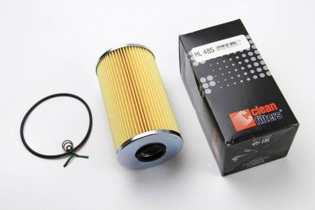 Фільтр масляний BMW 3/5 2.5td 91-03/Omega B BMW E36, E34, Opel Omega, BMW E46 CLEAN FILTERS ml485