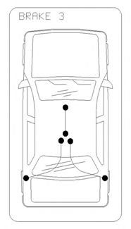 Купити Трос ручника Ford Focus COFLE 10.5359 (фото1) підбір по VIN коду, ціна 1666 грн.