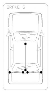 Трос ручника Peugeot 406 COFLE 10.6211