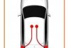 Купить Трос ручника Seat Ibiza, Volkswagen Polo, Seat Cordoba COFLE 10.7131 (фото2) подбор по VIN коду, цена 442 грн.