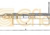 Купити Трос ручника Mercedes W124, S124, C124, C207, C238, A124, A207, A238 COFLE 10.943 (фото1) підбір по VIN коду, ціна 582 грн.