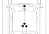 Купити Трос ручного гальма правий DB E200-420,E220-300D 95 Mercedes W210, S210 COFLE 10.9442 (фото1) підбір по VIN коду, ціна 504 грн.