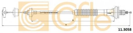 Трос сцепления COFLE 11.3058