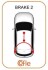 Купить Трос ручного тормоза зад. CORSA D 5door 07- (1490/1256+1478/1242) COFLE 11.5774 (фото2) подбор по VIN коду, цена 1987 грн.