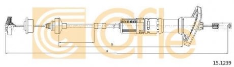 Купить Трос сцепления Peugeot 206 COFLE 15.1239 (фото1) подбор по VIN коду, цена 1803 грн.