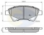 Купить - Тормозные колодки для дисков Renault Megane, Kangoo, Scenic, Grand Scenic COMLINE cbp01160 (фото1) подбор по VIN коду, цена 565 грн.
