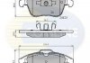 Купити ГАЛЬМІВНІ КОЛОДКИ Land Rover Freelander, Ford Mondeo, Galaxy, S-Max, Volvo V60, V70, S80, S60, Land Rover Range Rover, Volvo XC70 COMLINE cbp01591 (фото1) підбір по VIN коду, ціна 961 грн.