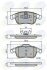 Купить - Гальмівні колодки до дисків Renault Megane, Scenic, Grand Scenic, Laguna, Clio COMLINE cbp02001 (фото1) подбор по VIN коду, цена 1024 грн.