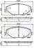 Купить Тормозные колодки Skoda Fabia, Volkswagen Polo, Skoda Rapid COMLINE cbp02126 (фото1) подбор по VIN коду, цена 937 грн.
