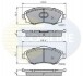 Купить Тормозные колодки COMLINE cbp31112 (фото1) подбор по VIN коду, цена 703 грн.