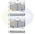 Купити ГАЛЬМІВНІ КОЛОДКИ Toyota Hilux COMLINE cbp31574 (фото1) підбір по VIN коду, ціна 990 грн.