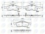 Купить - Гальмівні колодки до дисків Honda Civic COMLINE cbp32204 (фото1) подбор по VIN коду, цена 858 грн.
