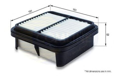 - Фільтр повітря (аналогWA9649/LX1925) COMLINE csz12540