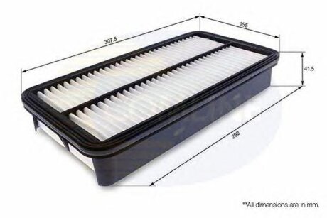 - Фільтр повітря COMLINE cty12161