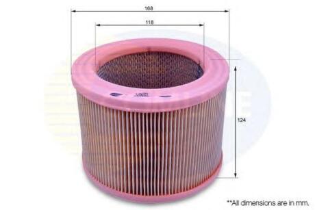 - Фільтр повітря COMLINE eaf024