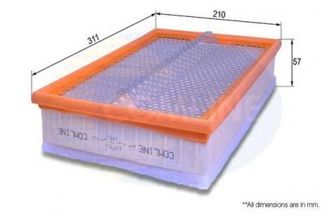 Фільтр повітряний (аналогWA6346/LX688) COMLINE eaf057