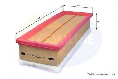 Фільтр повітряний (аналогWA9411/LX1452) COMLINE eaf497
