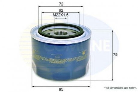 - Фильтр масла (аналогWL7443/OC570) COMLINE eof228