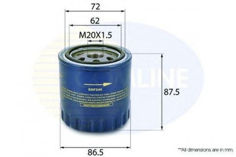 Фильтр масла COMLINE eof246