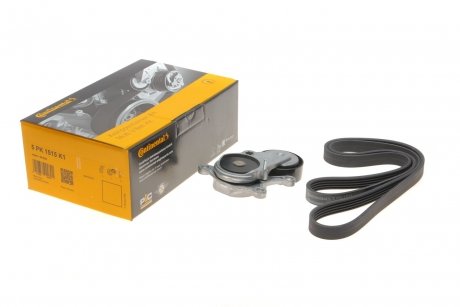 Комплект ремня генератора MB A-class (W176)/GLA-Class (X156) 1.6/2.0 (M133/M270) 12- Contitech 5PK1515K1