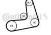 Купить Комплект ГРМ BMW F10, F20, X1, F11, X3, F30, F32, F31, F22, F33, F21 Contitech 6PK1005K2 (фото1) подбор по VIN коду, цена 4686 грн.