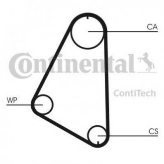 Ремень ГРМ Contitech ct 526