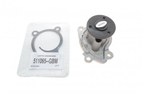 Помпа води Renault Kangoo/MB Citan (W415)/Nissan Qashqai/Juke 0.9-1.2-1.4TCe/1.6 09- Contitech wps3133