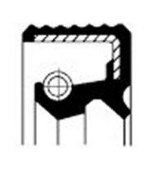 Сальник вала, роздавальна коробка CORTECO 01031631B