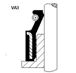 Сальникі клапанів. Ford 1.1-1.8 CVH 80- Ford Fiesta, Escort, Sierra, Scorpio, Transit CORTECO 12012443