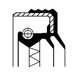 Сальник CORTECO 12016061B