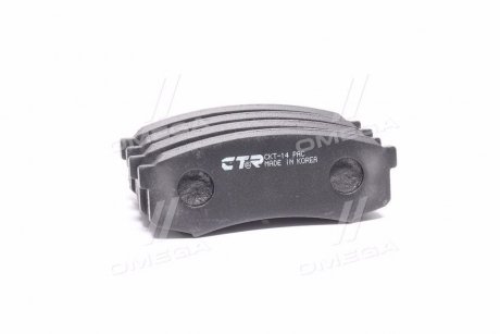 Купить Колодки тормозные Toyota Land Cruiser, Lexus GX, Mitsubishi Pajero CTR ckt-14 (фото1) подбор по VIN коду, цена 730 грн.
