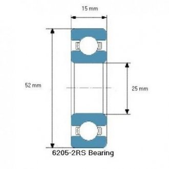 Підшипник генератора Suzuki Swift CX 6205 2RS