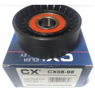 Купить Ролик натяж. гладкий CX cx0898 (фото1) подбор по VIN коду, цена 443 грн.
