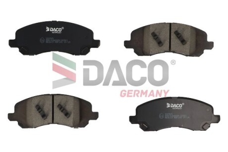 Колодки гальмівні дискові пер.. DACO Germany 320505