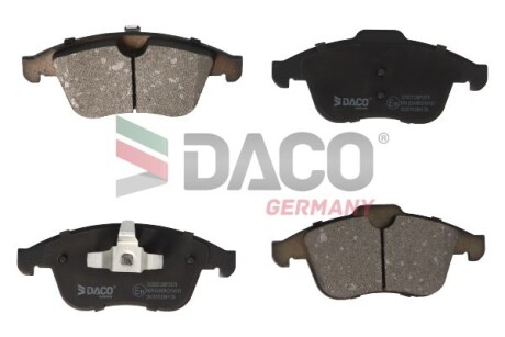 Колодки гальмівні дискові пер. DACO Germany 323033