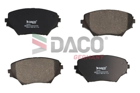 Купить Колодки тормозные TOYOTA RAV-4 00-05 Toyota Rav-4 DACO Germany 324555 (фото1) подбор по VIN коду, цена 500 грн.