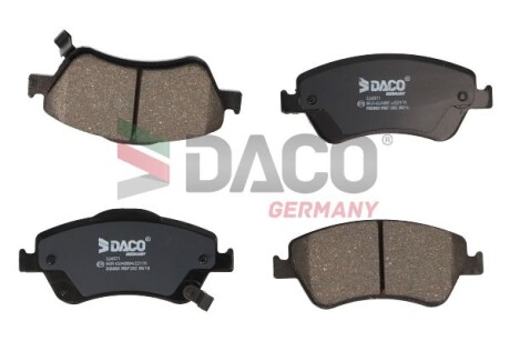 КОЛОДКИ ГАЛЬМІВНІ DACO Germany 324571