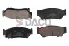 Купить Колодки тормозные перед. SUZUKI GRAND VITARA 05- Suzuki Grand Vitara DACO Germany 325220 (фото1) подбор по VIN коду, цена 582 грн.