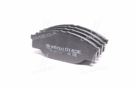 DAFMI TOYOTA INTELLI Колодки тормозные передние HI-ACE 89-95 DAFMI / INTELLI d183E