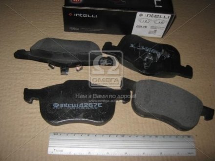 DAFMI INTELLI Гальмівні колодки перед. VOLVO S60/80/V70/XC70 98- DAFMI / INTELLI d267E