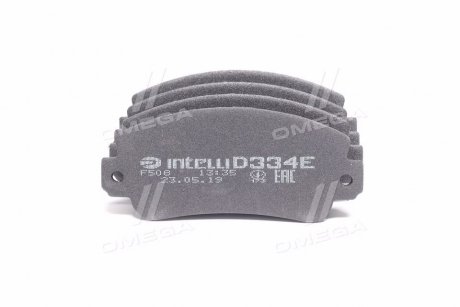 DAFMI INTELLI Гальмівні колодки перед. FIAT Uno 1,0/1,5 89-02 SEAT Ibiza -93 Fiat Panda, Uno DAFMI / INTELLI d334E