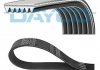 Купити Ремінь струмковий BMW F10, F20, X1, F11, X3, F30, Fiat Croma, BMW F32, F31, F22, F33 DAYCO 6PK1004S (фото1) підбір по VIN коду, ціна 412 грн.