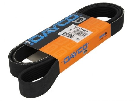Купити Доріжковий пас DAYCO 7PK1752HD (фото1) підбір по VIN коду, ціна 609 грн.