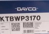 Купити Комплект ГРМ + помпа Fiat Doblo 1.9D/JTD 01- (190x24) Fiat Doblo, Alfa Romeo 156, 145, 146, Fiat Punto, Alfa Romeo 147, Lancia Musa DAYCO ktbwp3170 (фото21) підбір по VIN коду, ціна 3633 грн.