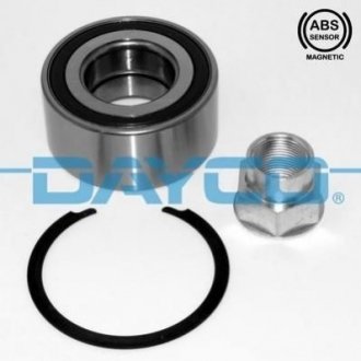 Комплект подшипника ступицы колеса FIAT BRAVA/O 1.2/1.6 WITH ABS Lancia Musa, Fiat Punto, Citroen Nemo, Peugeot Bipper DAYCO kwd1029